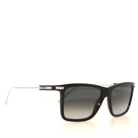 Prada 01ZS 01 1AB06T 58 Black Gray Gradient Sunglasses PR01ZS - Picture 3 of 6